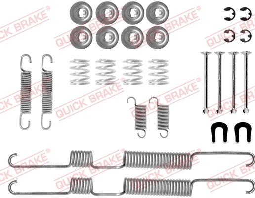 QUICK BRAKE Piederumu komplekts, Bremžu loki 105-0730